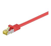 Câble réseau - PATCHKABEL - RJ45 S/FTP CAT7 - 0.25m - Rouge - PIMF