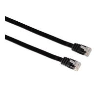 Hama Câble Réseau Plat 5M Câble Patch Ethernet Réseau LAN DSL RJ45 CAT5E