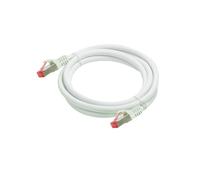 Câble Réseau Python 8063PY-020W Blanc 2m Cat6 SF/UTP (S-FTP) RJ-45 Mâle Contacts Or Blindés, Cuivre, 250MHz, AWG27, 10/100/1000Base-T(X)