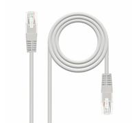 Câble Réseau Rigide UTP 6ème Catégorie NANOCABLE 10.20.0401-L150 1,5 m Gris