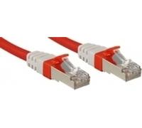 Câble réseau rigide UTP de catégorie 6 LINDY 45386 rouge 2 m