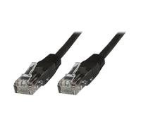 Câble réseau RJ-45 5m UTP CAT 5e moulé, bloqué noir - MicroConnect