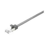 V7 Câble réseau blindé CAT6 STP 01M Gris