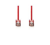 Nedis CCGP85121RD100 câble de réseau Rouge 10 m Cat5e SF/UTP (S-FTP)