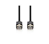 - Câble réseau - RJ-45 (M) pour RJ-45 (M) - 15 m - paire torsadée écrantée (F/UTP) - CAT 6 - moulé, rond - anthracite