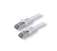 Câble réseau RJ45 100% cuivre CAT 7 S/FTP LSZH - 15m Blanc