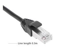 Câble réseau RJ45 à 8 broches, excellente haute densité, blindage en cuivre pur, 100Mbps mâle à femelle, Extension Ethernet LAN, cordon à vis