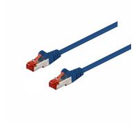Câble réseau RJ45 Cat. 6 S/FTP - 3 m - Bleu - Goobay