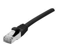 Câble réseau RJ45 CAT. 6A Ethernet - Blindé S/FTP TPE - Débit jusqu'à 10 Gbps - 5 m - Noir