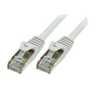 Cable reseau RJ45 male SF-UTP Cat.5e gris- 2m