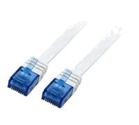 Cable reseau RJ45 male U-UTP Cat.5e blanc- 2m