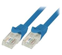 Cable reseau RJ45 male U-UTP Cat 5e bleu - 2m
