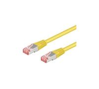 CAT 6 Câble de Liaison, S/FTP (PiMF), Jaune, 30m Longueur de Câble