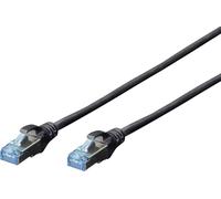 Câble réseau RJ45 SF/UTP, Cat. 5e droit Digitus - [1x RJ45 mâle - 1x RJ45 mâle] - 3.00 m - noir - DK-1531-030/BL