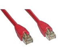 Câble Réseau RJ45 U/UTP C5e 7,5m rouge