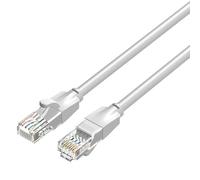 Câble réseau RJ45 UTP Cat6, AWG26, 1,5 m, gris, idéal pour des connexions rapides et sécurisées sur les réseaux locaux