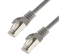 Câble réseau S/FTP PIMF Cat. Goobay Câble Patch Gigabit Ethernet LAN DSL catégorie 7 Gris 3 m