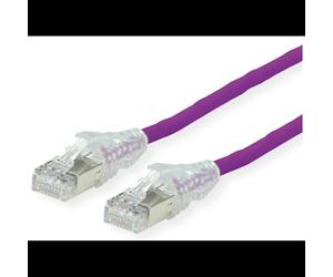 Câble Réseau Secomp 21.05.0614 Cat6a S/FTP (S-STP) 15m Violet RJ-45 Mâle/Mâle AWG26 Diamètre 6mm
