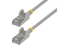 Câble réseau StarTech.com Cat6a U/FTP blindé RJ-45 0,3m gris contacts plaqués or 10 Gbit/s lot de 10
