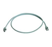 Telegärtner Câble de raccordement CAT6S/FTP 5 m – 1x RJ45 mâle - 1x RJ45 mâle – Gris