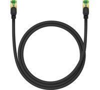 Câble réseau tressé Cat 8 Baseus Ethernet Rj45, 40Gbps, 1M (Noir)