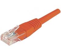 Câble réseau - U/UTP - Categorie Cuivre - Norme ANSI/EIA/TIA 568 & ISO/IEC 11801 - 250 MHz - 1,50m - Rouge