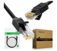 NW102 - Câble réseau - RJ-45 (M) pour RJ-45 (M) - 1 m - UTP - CAT 6 - sans crochet, bloqué - noir