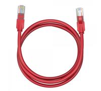 Câble réseau RJ45 UTP Cat.6 - 2m - Couleur Rouge