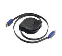 Câble Rétractable Pure Version 1.4 HD Support 1080P 3D 1M/1.8M Facile Large Compatibilité