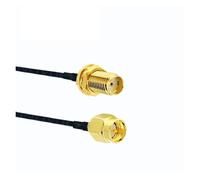 Câble RG174 M-F/MM RP SMA 0,15-10 m, connecteur rallonge, fil de cuivre for coaxial, carte réseau Wi-Fi(Male TO Female,20cm)