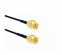 Câble RG174 M-F/MM RP SMA 0,15-10 m, connecteur rallonge, fil de cuivre for coaxial, carte réseau Wi-Fi(Male To Male,5M)