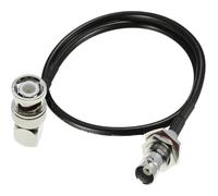 Câble RG58 BNC vers BNC mâle Q9, connecteur jack, rallonge en cuivre, câble coaxial RF en laiton, câble coaxial en queue de cochon(TYPE G,8M)