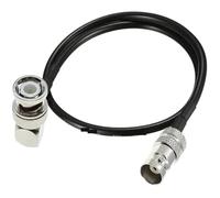 Câble RG58 BNC vers BNC mâle Q9, connecteur jack, rallonge en cuivre, câble coaxial RF en laiton, câble coaxial en queue de cochon(TYPE F,8M)