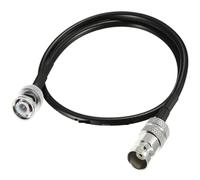 Câble RG58 BNC vers BNC mâle Q9, connecteur jack, rallonge en cuivre, câble coaxial RF en laiton, câble coaxial en queue de cochon(TYPE C,8M)