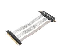 Câble Riser PCIE 5.0 X16, Câble d'extension de Carte Graphique GPU 128 Go S Speed Gen 5.0 Compatible avec RTX4090 5090 RX8900 RX7900XTX (15 cm)