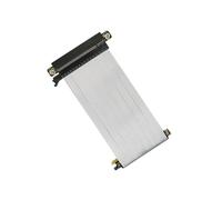 Câble Riser PCIe 5.0 X16 pour Carte Graphique GEN5 64 Go/S, Compatible avec Boîtiers ITX Compacts, RTX 5090/4090, RX 7900 et XTX (30 cm)