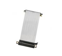 Câble Riser PCIe 5.0 X16 pour Carte Graphique GEN5 64 Go/S, Compatible avec les Boîtiers pour ITX , RTX 5090/4090 et RX 7900 XTX (18,5 cm)