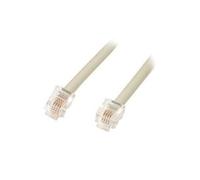 Cable RJ11 - 2M 6P4C 2M MODEM-TEL Réf : 0111001