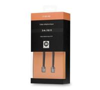 D2 Diffusion D2RJ11300 Câble Ethernet RJ11 Mâle 3 m Noir G