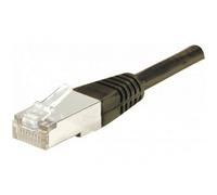 Câble RJ45 CAT 6 FTP 1m Noir Câble réseau