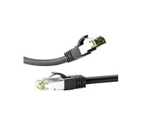 Câble RJ45 Cat 8.1 S/FTP 10 m (Noir)