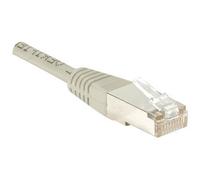 Câble RJ45 Droit 6e FTP 3 mètres Gris - Câble réseau