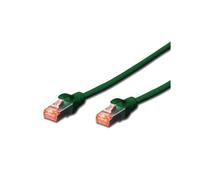 Câble Rj45 droit cat6 blinde 0,5m Vert Connectland