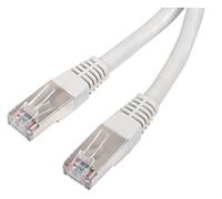 Câble RJ45, FTP (blindé), cat. 6e, DROIT, Gris - 5m