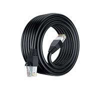 Câble RJ45 Horizont Noir 1 m