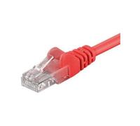 Goobay 95561 CAT 5e Câble de Liaison, U/UTP, Rouge, 1.5 m Longueur