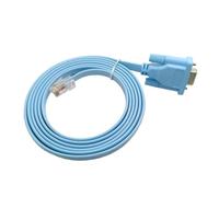 Câble RJ45 vers RS232 DB9 9 broches port série femelle vers RJ45 mâle Cat5 Ethernet LAN câble de commutateur compatible avec commutateur de routeur Cisco