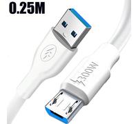 Câble Robuste Et Épais De Type C/Mirco 300W,Charge Super Rapide,Chargeur De Téléphone Usb C,Ligne De Données Pour Android Samsung Xiaomi,Fil De Type C.0.25M-Micro.