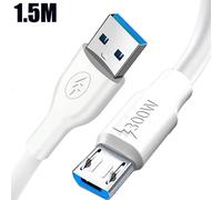 Câble Robuste Et Épais De Type C/Mirco 300W,Charge Super Rapide,Chargeur De Téléphone Usb C,Ligne De Données Pour Android Samsung Xiaomi,Fil De Type C.1.5M-Micro.