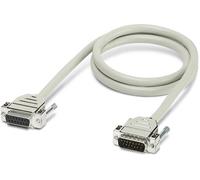 Câble rond blindé préconfectionné Contenu: 1 pc(s) Phoenix Contact CABLE-D 9SUB/B/S/100/KONFEK/S 2299990